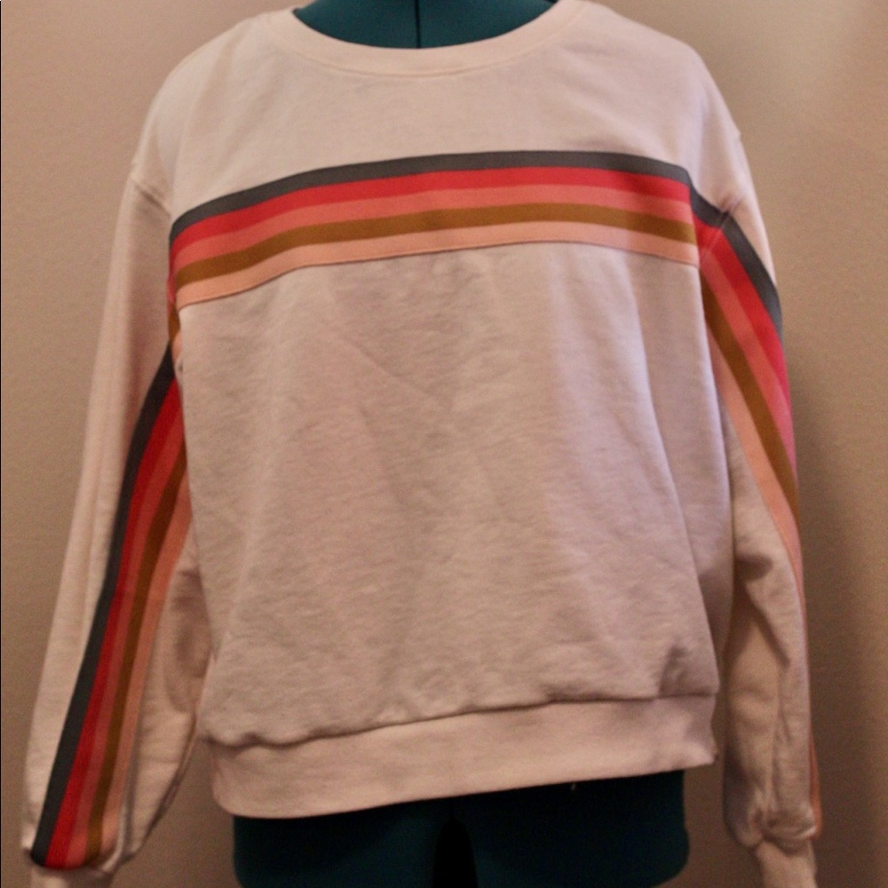Rip curl strip Crewneck